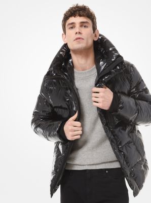 michael kors quilted puffer jacket