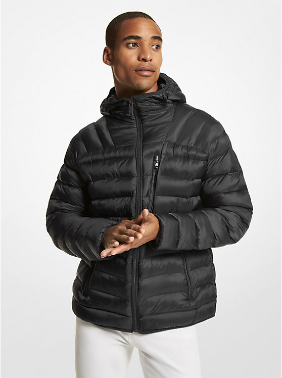 Rialto Quilted Nylon Puffer Jacket image number 0