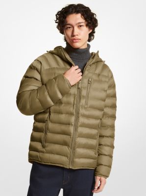 Michael michael kors discount quilted nylon puffer jacket