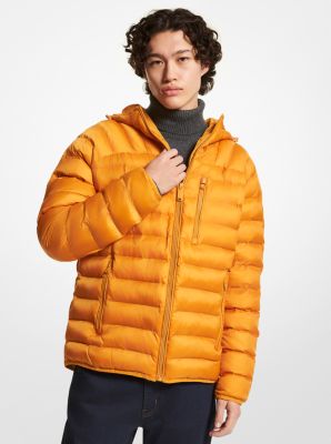 Michael kors yellow puffer 2024 jacket