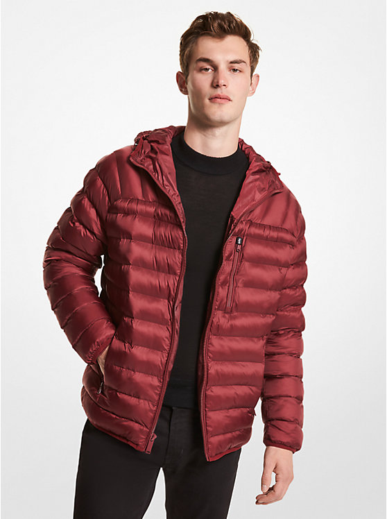 Rialto Quilted Nylon Puffer Jacket image number 0