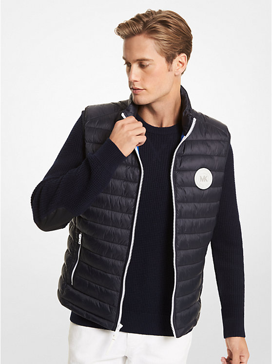 Quilted Nylon Vest image number 0