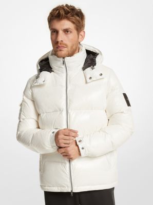 Northend Quilted Nylon Puffer Jacket in WHITE | Michael Kors