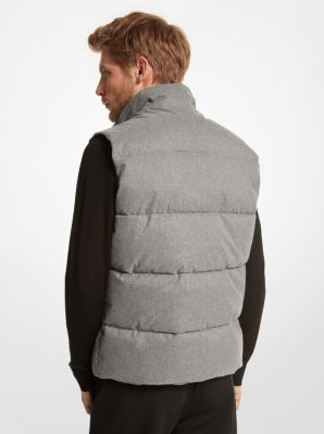 Steppweste Hanworth aus gebürstetem Twill image number 1