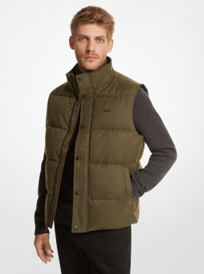 michael kors vest olive