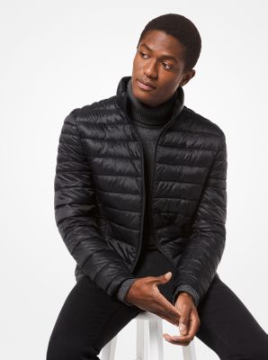 Michael kors nylon clearance quilted jacket