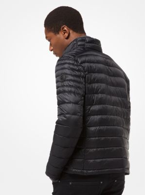 Quilted Nylon Packable Down Jacket