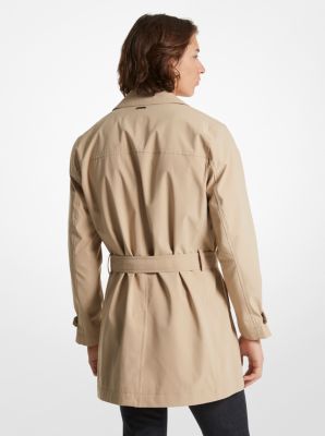 Trench-coat tissé