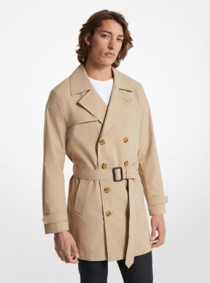 Michael kors george double breasted best sale dickey coat