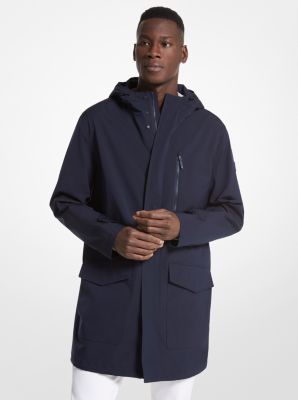 Michael kors parka navy online