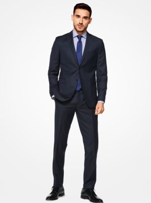 Slim-Fit Twill Suit