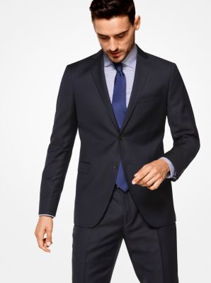 Slim-Fit Twill Suit