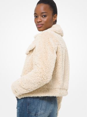 Faux fur sherpa clearance jacket