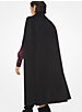 Double Face Wool Blend Cape image number 1