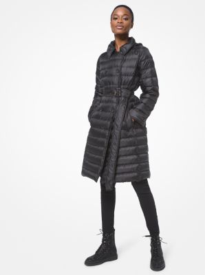 michael kors grey puffer coat