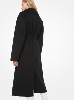 michael kors double face robe coat