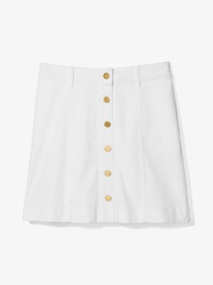 michael kors denim skirt