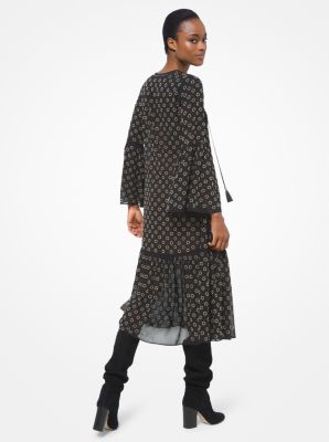 michael kors studded georgette caftan