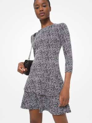 michael kors jacquard dress