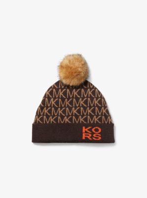 Michael kors pom clearance pom hat