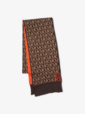 Total 68+ imagen michael kors brown scarf