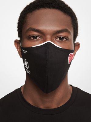 Masque en coton biologique LOVE Watch Hunger Stop image number 4