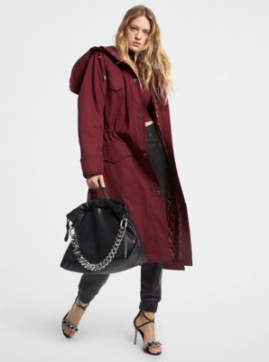 Michael kors outlet water resistant overcoat