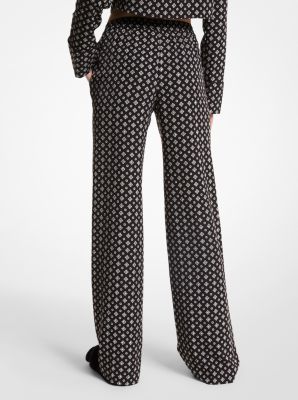 Pleated Crepe Pants  Michael Kors Canada