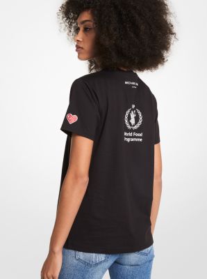 Watch Hunger Stop LOVE Organic Cotton Unisex T-Shirt | Michael