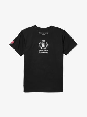 T-shirt unisexe LOVE Watch Hunger Stop en coton organique