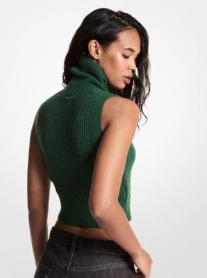 Nylon Sweater Tank Top