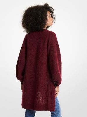 Michael kors oversized knit cardigan sale