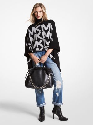 Michael kors sweater poncho online