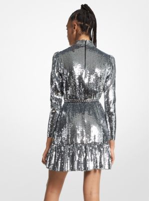 Michael kors mirror dot best sale sequin dress