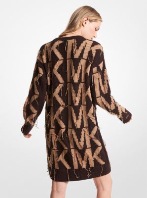 Logo Intarsia Sweater Dress image number 1