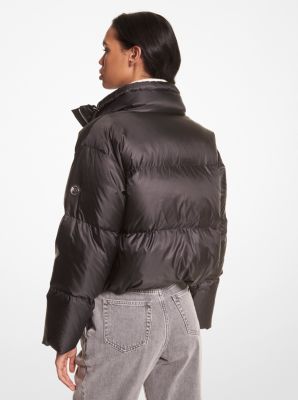 Cropped Monogram Puffer Jacket - Women - Ready-to-Wear