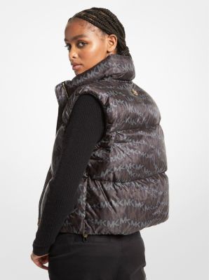 Michael kors puffer hot sale vest with hood