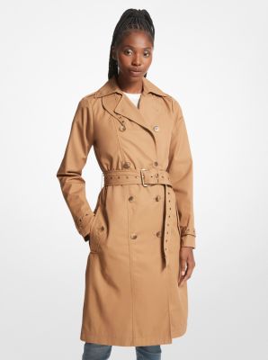 Cotton Trench Coat in C&Aacute;SCARA | Michael Kors