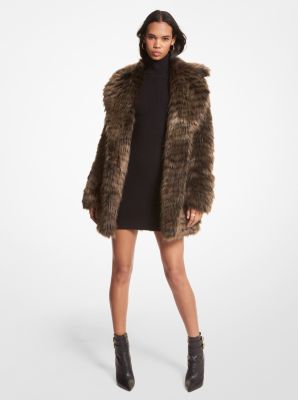 Sleeveless Leather Strip Mink Coat - Women - Ready-to-Wear