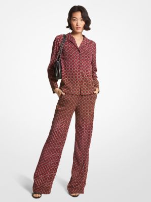 Crepe Pants  Michael Kors Canada