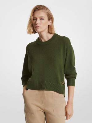 Michael kors on sale sweaters olive