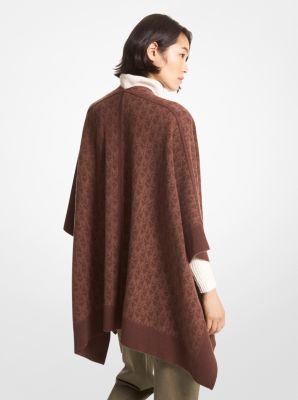 Michael kors sale poncho sweater