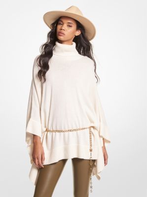 Michael kors 2024 sweater poncho