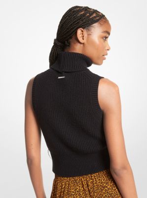 Ribbed Knit Cropped Turtleneck - Women - Ready-to-Wear