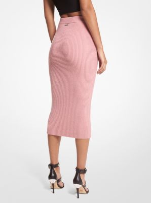 Women's Merino Wool Long Tube Skirt