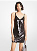 Sequined Mesh Tank Dress image number 0