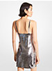 Sequined Mesh Tank Dress image number 1