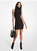 Ribbed Wool and Cashmere Blend Sleeveless Turtleneck Dress image number 0