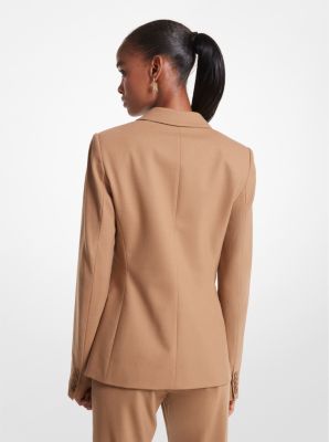 Stretch Wool Blazer  Michael Kors Canada