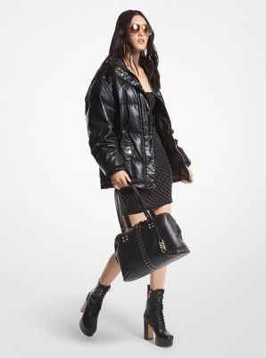 Michael kors sale short puffer jacket